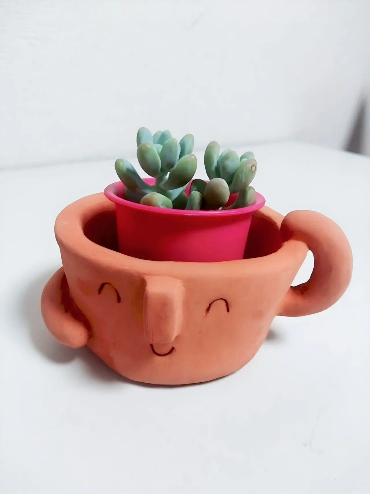 埴輪テラコッタ おまかせミニ多肉セット