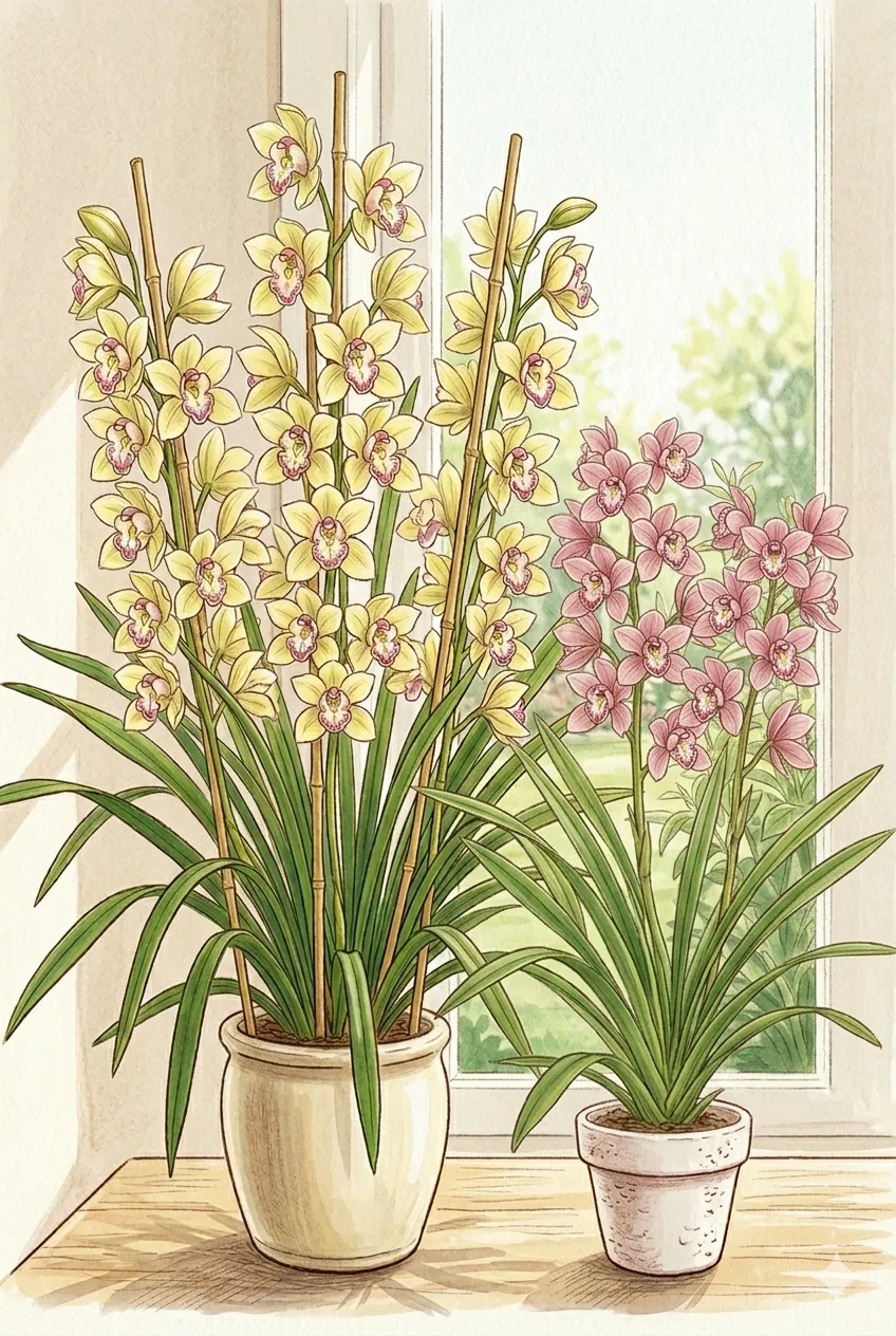 贈答用から日常へ 暮らしに寄り添うテーブルシンビジウムという選択